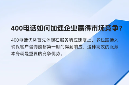 中小企业如何借助400电话打破地域限制